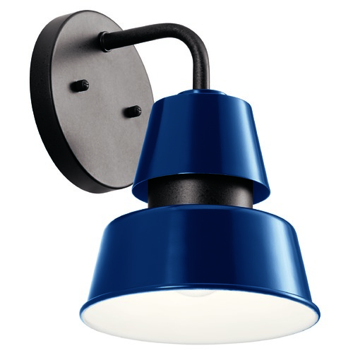 Kichler Lighting Lozano 9.75-Inch Catalina Blue Outdoor Wall Light by Kichler Lighting 59001CBL