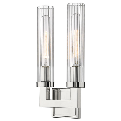 Beau Polished Nickel Sconce by Z-Lite