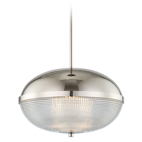 Kalco Lighting Portland 16-Inch LED Pendant in Polished Nickel by Kalco Lighting 512156PN