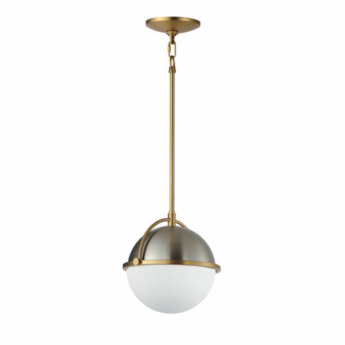 Maxim Lighting Duke Pendant in Satin Nickel & Satin Brass by Maxim Lighting 12411SWSNSBR