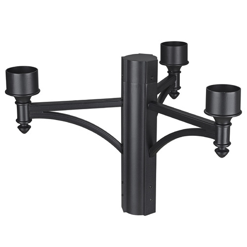 Z-Lite Z-Lite Outdoor Black Post Accessory 501-3BK