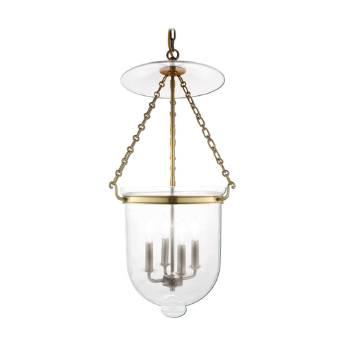 Hudson Valley Lighting Hampton Pendant in Aged Brass by Hudson Valley Lighting 255-AGB-C1