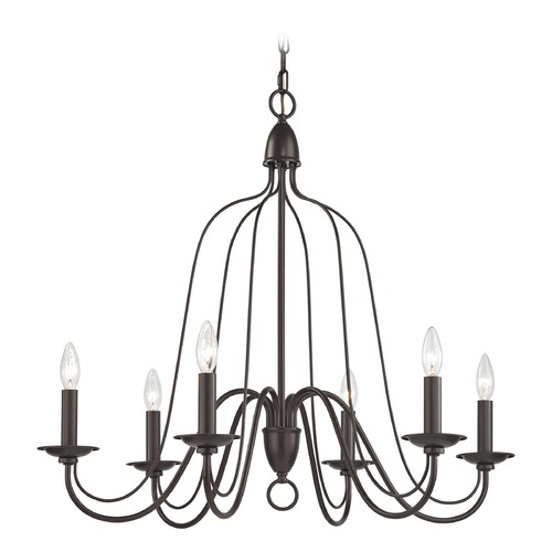 Elk Lighting Elk Lighting Monroe Oil Rubbed Bronze Chandelier 32162/6