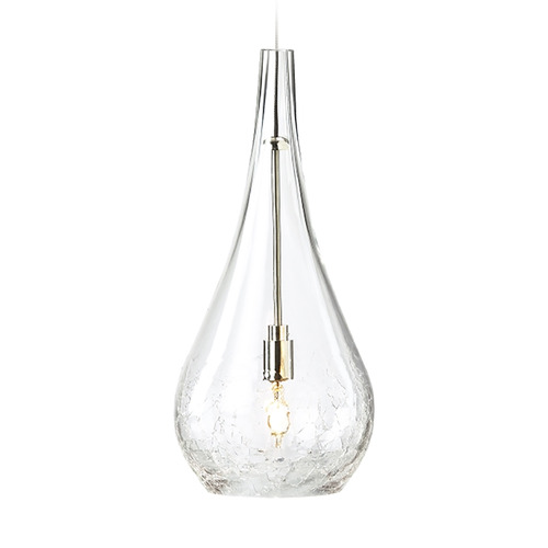 Seguro Pendant in Satin Nickel by Visual Comfort Modern