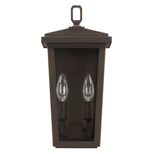 Capital Lighting Donnelly 15-Inch Outdoor Light in Oiled Bronze by Capital Lighting 926221OZ