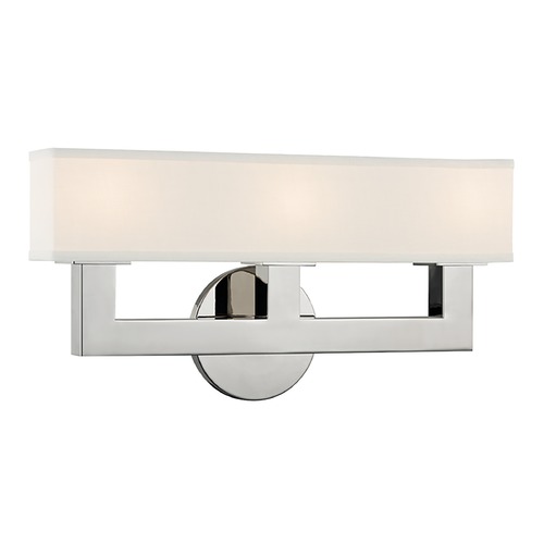 Hudson Valley Lighting Clarke Polished Nickel LED Sconce by Hudson Valley Lighting 5453-PN