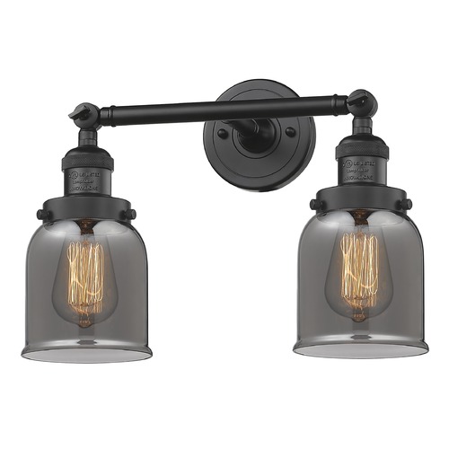 Small Bell Matte Black Bathroom Light by Innovations Lighting