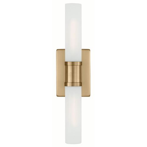 Visual Comfort Studio Collection Keaton Satin Brass Vertical Bathroom Light