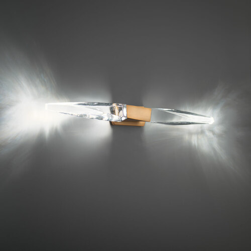 Schonbek Beyond Kindjal 27-Inch LED Bath Light in Aged Brass by Schonbek Beyond BWS13227-AB