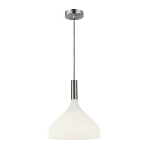 Belleview 12-Inch Pendant in Brushed Nickel by Alora Lighting