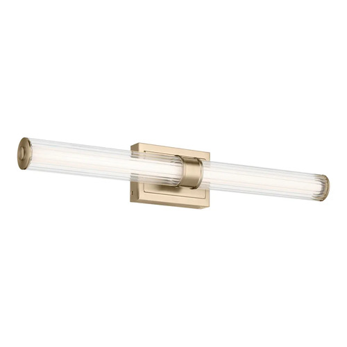Laurene 31.0-Inch LED Bath Light in Champagne Bronze by Kichler