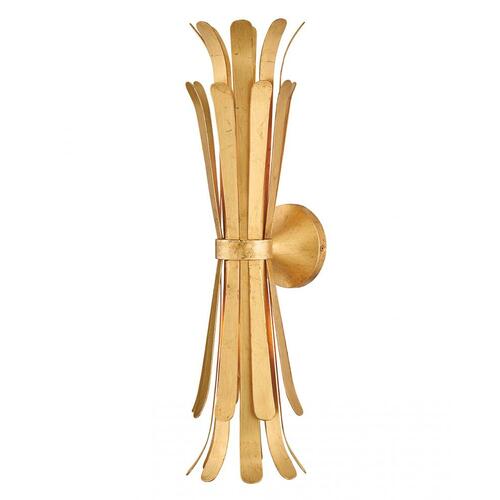 Reina Large 2-Light Sconce in Distressed Brass by Hinkley Lighting