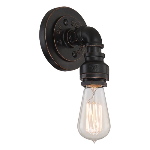 Nuvo Lighting Iron Industrial Bronze Sconce by Nuvo Lighting 60/5791