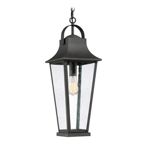 Quoizel Lighting Galveston Outdoor Hanging Light in Black by Quoizel Lighting GLV1908MB