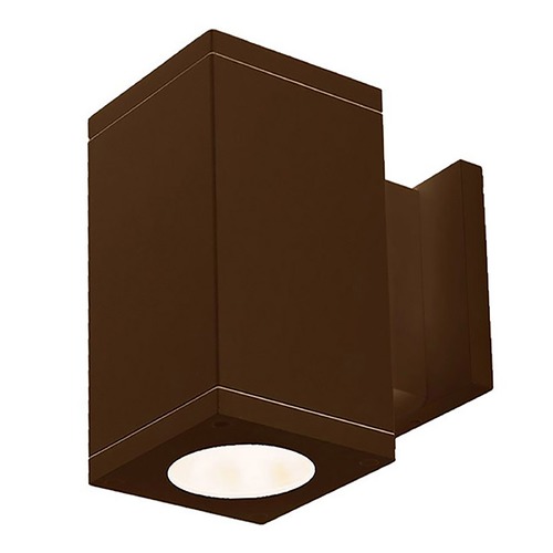 Cube Arch Bronze LED Outdoor Wall Light by WAC Lighting