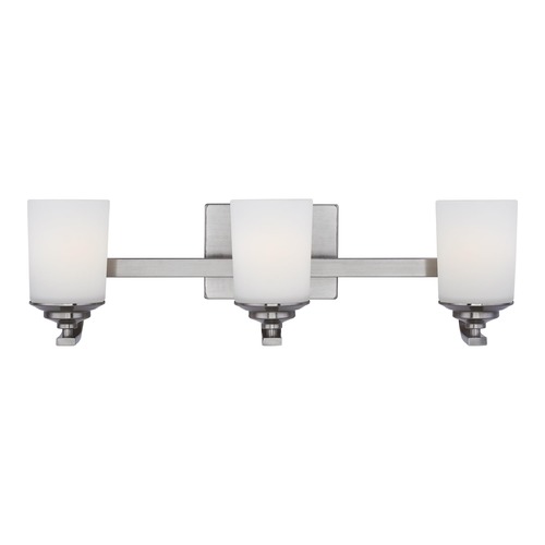 Generation Lighting Kemal Brushed Nickel Bathroom Light by Generation Lighting 4430703-962