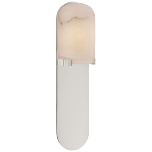 Visual Comfort Signature Collection Kelly Wearstler Melange Pill Sconce in Nickel by Visual Comfort Signature KW2014PNALB