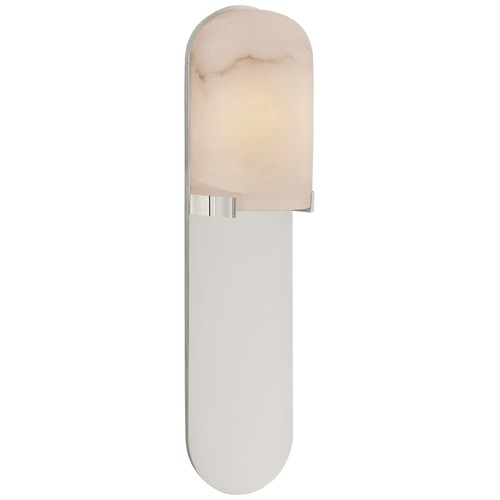 Kelly Wearstler Melange Pill Sconce in Nickel by Visual Comfort Signature