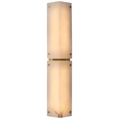 Aerin Clayton 25-Inch Sconce in Antique Brass by Visual Comfort Signature
