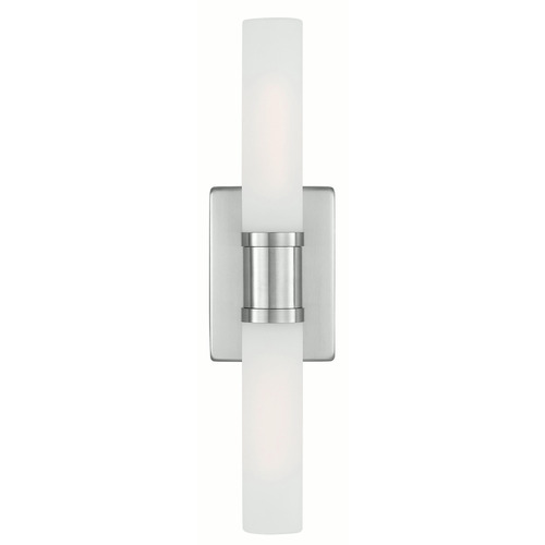 Visual Comfort Studio Collection Keaton Brushed Nickel Vertical Bathroom Light