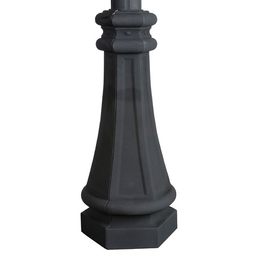 Pole Wrap Textured Black Post Accessory by Craftmade Lighting