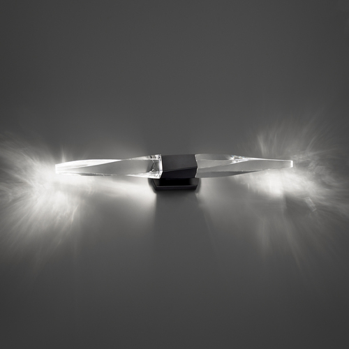 Schonbek Beyond Kindjal 27-Inch LED Bath Light in Black by Schonbek Beyond BWS13227-BK