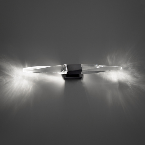 Kindjal 27-Inch LED Bath Light in Black by Schonbek Beyond