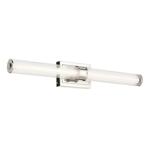 Kichler Lighting Laurene 31.0-Inch LED Bath Light in Polished Nickel by Kichler 55197PNLED