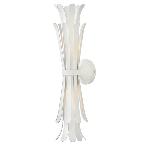 Reina Large 2-Light Sconce in Textured Plaster by Hinkley Lighting
