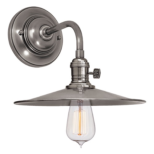 Hudson Valley Lighting Heirloom Wall Sconce in Historic Nickel by Hudson Valley Lighting 8000-HN-MS1