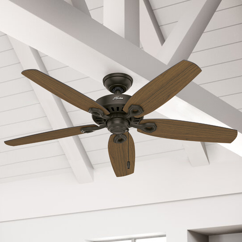 Hunter Fan Company Builder Elite Damp New Bronze Ceiling Fan by Hunter Fan Company 53292