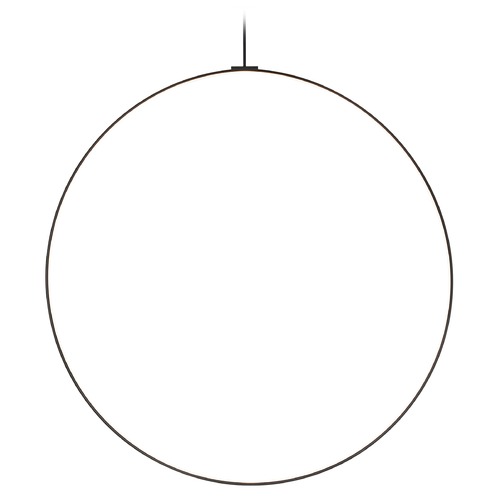 Cirque Black LED Pendant by Kuzco Lighting