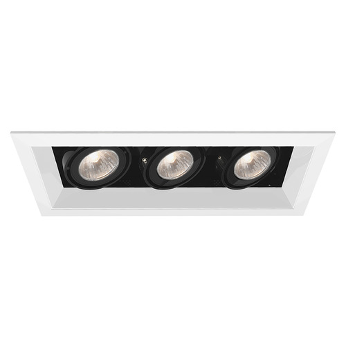 Eurofase Lighting White & Black Recessed Kit by Eurofase Lighting TE113GU10-02