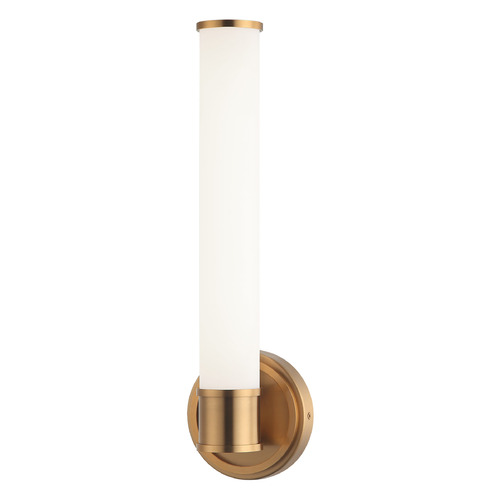 Matteo Lighting Steveston Aged Gold Brass LED Sconce