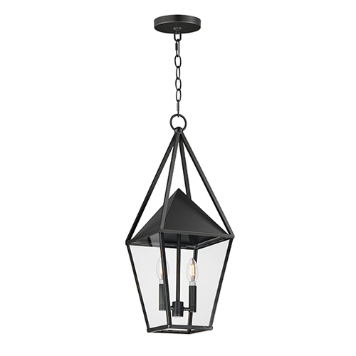 Bavaria 2-Light Outdoor Pendant in Black by Maxim Lighting