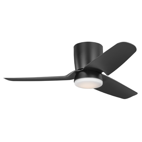Colgin 44-Inch LED Hugger Fan in Midnight Black by VC Fan Collection