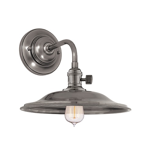 Hudson Valley Lighting Heirloom Wall Sconce in Historic Nickel by Hudson Valley Lighting 8000-HN-MS2