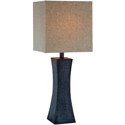 Enkel Dark Walnut Table Lamp by Lite Source Lighting