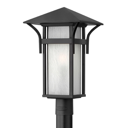 Harbor Outdoor Post Light in Satin Black by Hinkley Lighting
