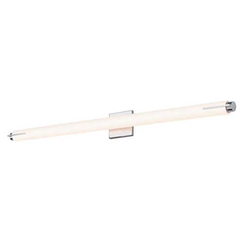 Tubo Polished Chrome LED Bathroom Light by Sonneman Lighting