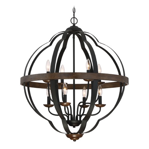 Siren Marcado Black Pendant by Quoizel Lighting