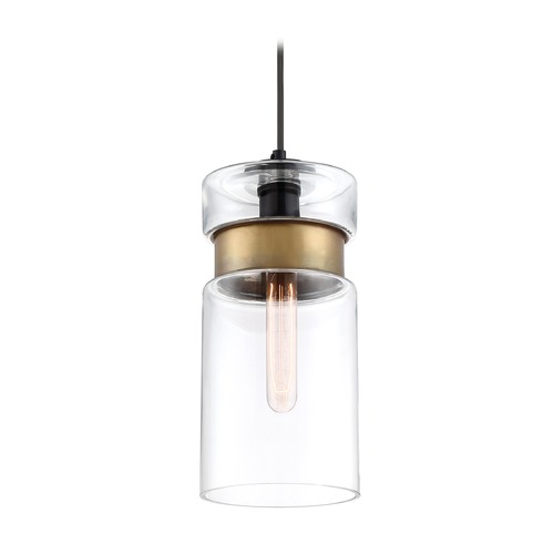 Gathering Mini Pendant in Mystic Black by Quoizel Lighting