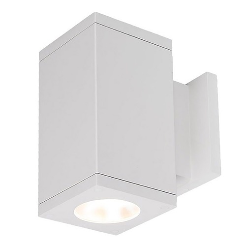 Cube Arch White LED Outdoor Wall Light by WAC Lighting