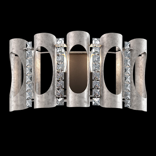 Schonbek Worldwide Lighting Twilight Antique Silver Sconce