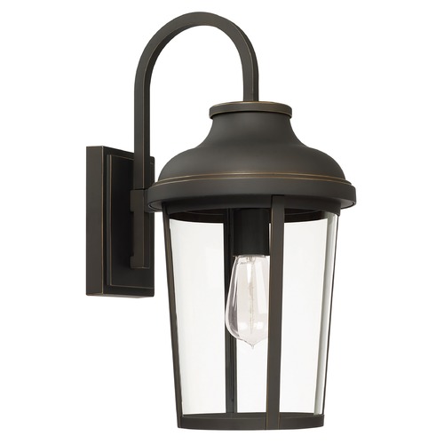 Dunbar 18-Inch Outdoor Lantern in Oiled Bronze by Capital Lighting