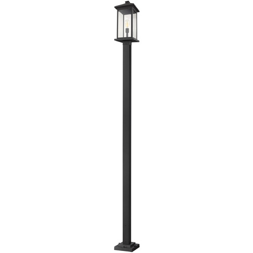 Z-Lite Portland Black Post Light by Z-Lite 531PHBXLS-536P-BK
