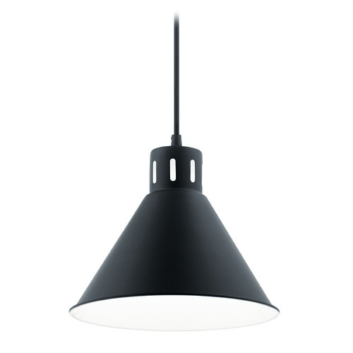 Zailey 10.75-Inch Black Pendant by Kichler Lighting