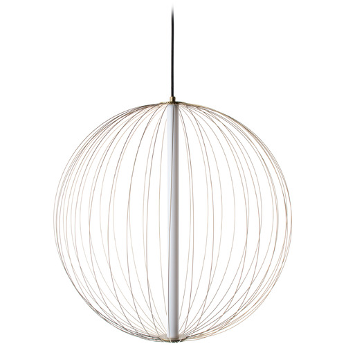 Avenue Lighting Delano 24-Inch Gold LED Pendant by Avenue Lighting HF8210-GL