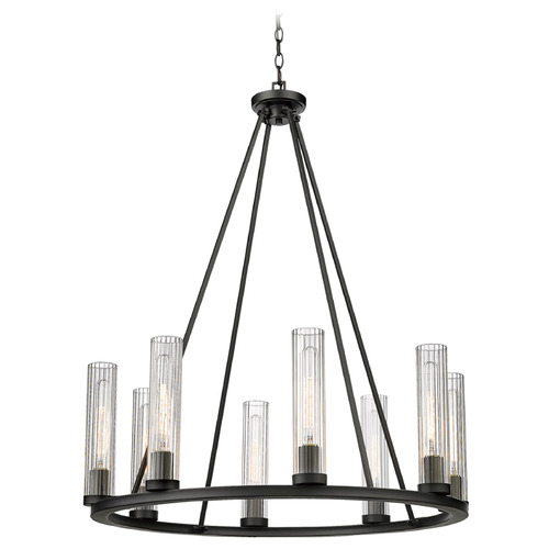 Beau Bronze Chandelier by Z-Lite
