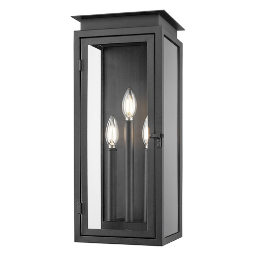 Z-Lite Nova Black Outdoor Wall Light